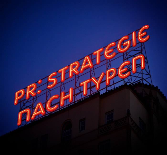 PR-Strategien nach Typen