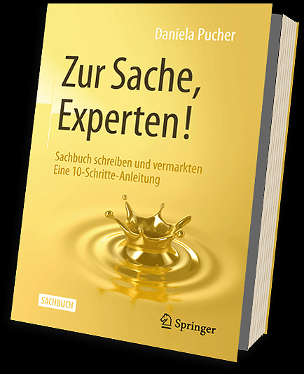 Buch schreiben, Sachbuch schreiben, Daniela Pucher, zur Sache Experten, Expertenbuch, Expertbuch schreiben