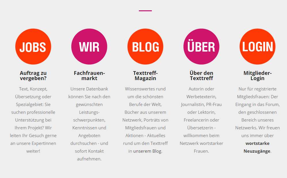 Texttreff, Textnetzwerk, Textjobs zu vergeben, Texterinnen, Textaufträge, Textaufträge vergeben, Fachfrauen Text, Textfachfrauen, Datenbank Textfachfrauen