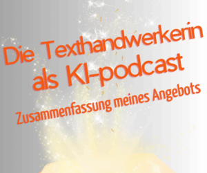 Wer oder was ist die Texthandwerkerin?